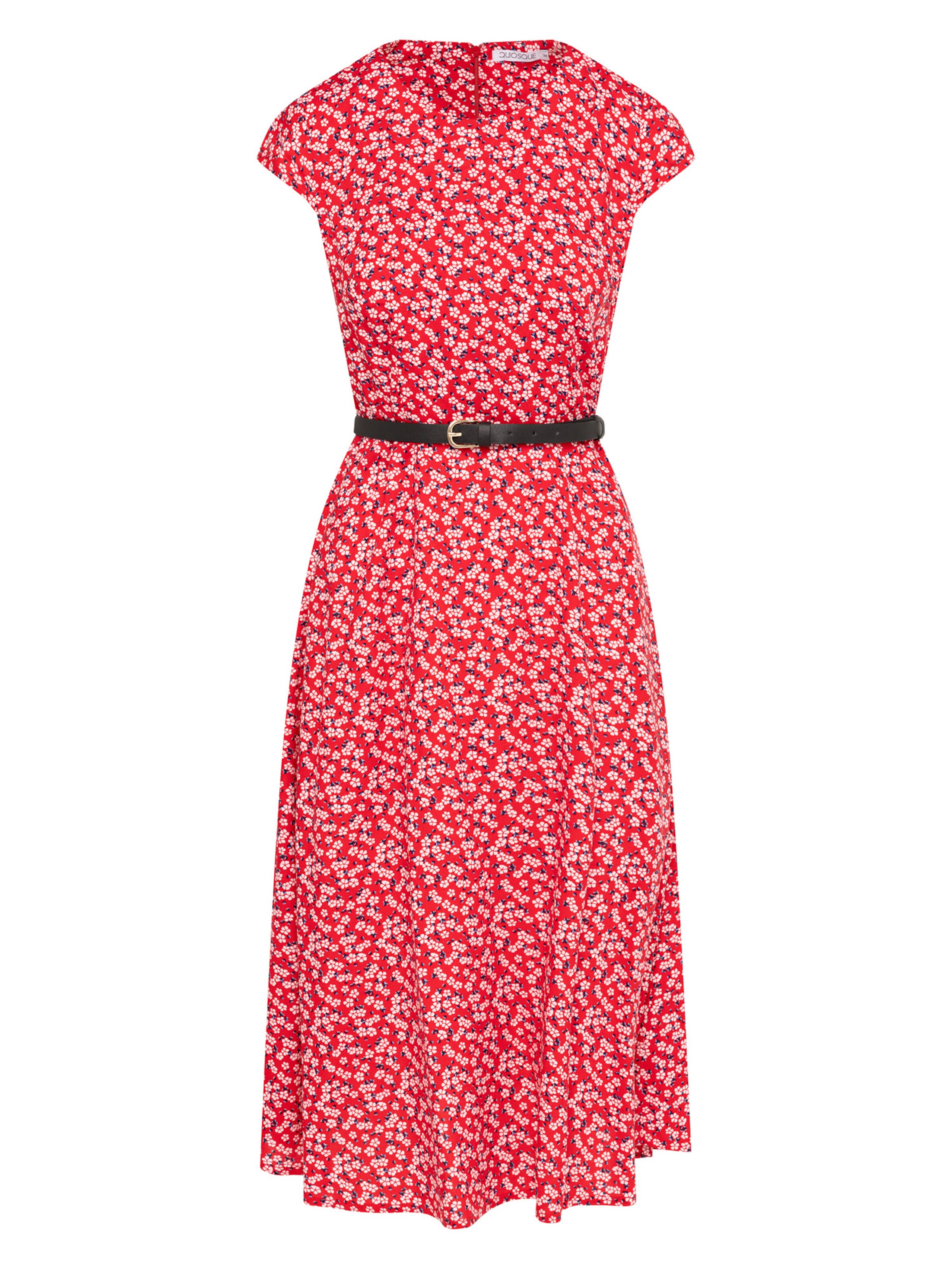 Robe Quiosque en rouge : devant