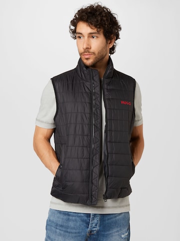 HUGO Red Bodywarmer 'Bentino' in Zwart: voorkant