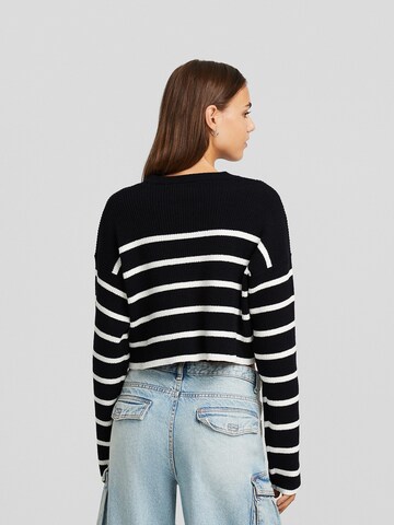 Pull-over Bershka en noir