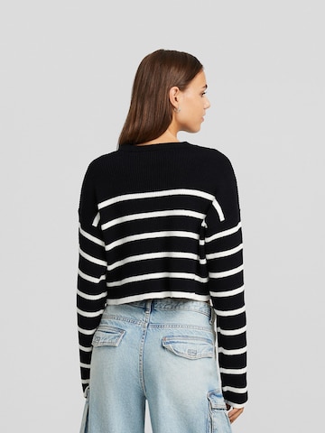 Bershka Pullover in Schwarz