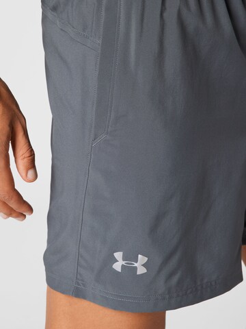 UNDER ARMOUR Regular Sports trousers 'Speed Stride 7' in Grey