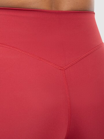 Smilodox Slimfit Leggings in Rood