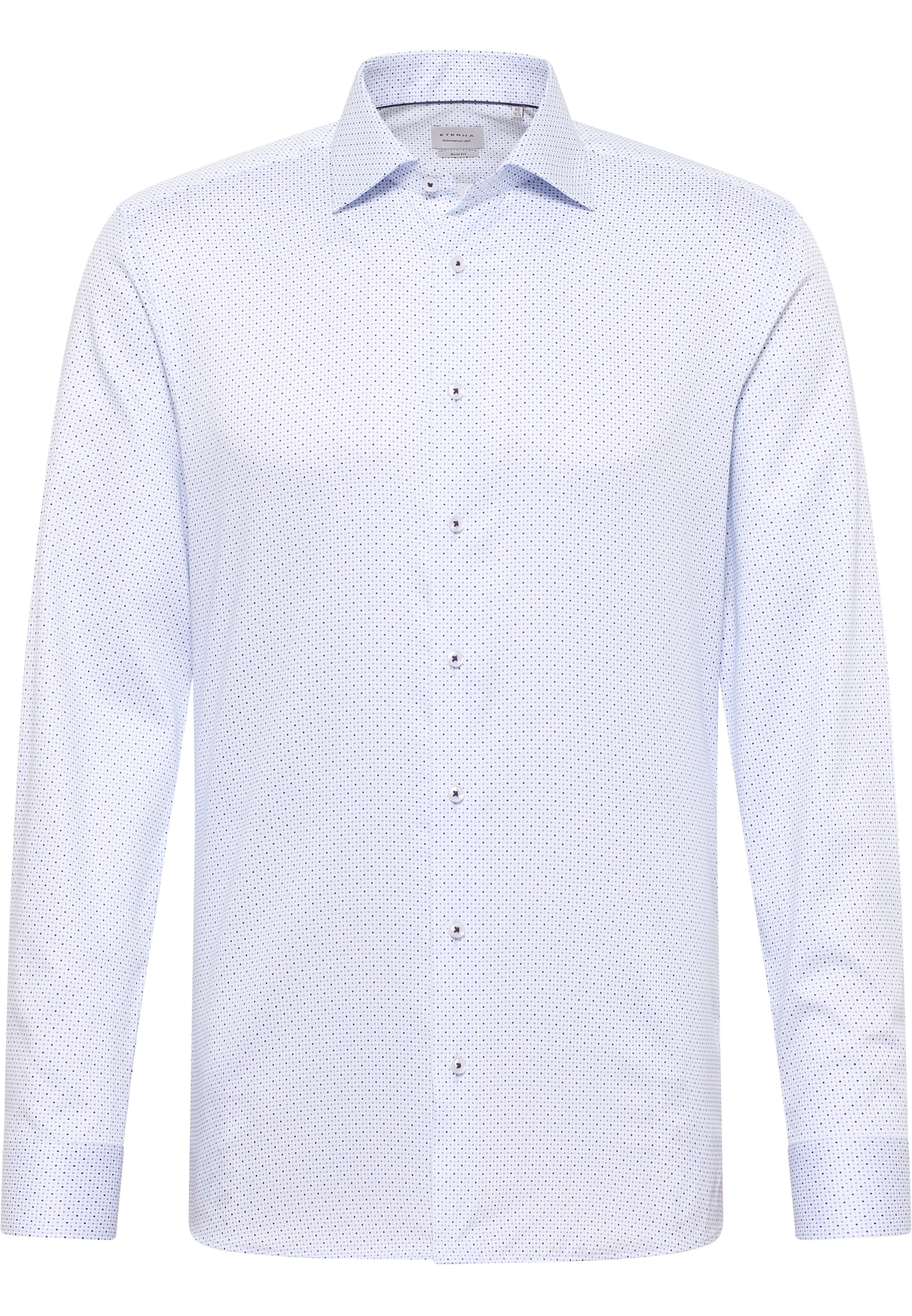 ETERNA Zakelijk overhemd in Blauw: voorkant