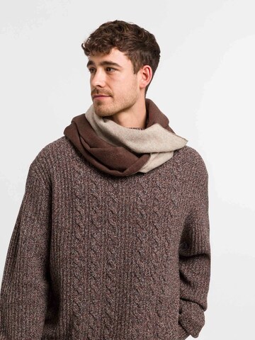 bugatti Schal in Braun