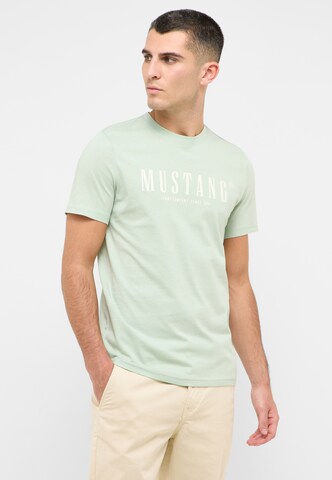 MUSTANG T-Shirt ' Style Austin ' in Grün