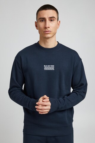!Solid Sweater 'SDRubio' in Blue: front
