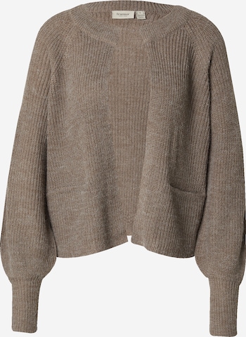 Cardigan 'FR Eretta' Fransa en marron : devant
