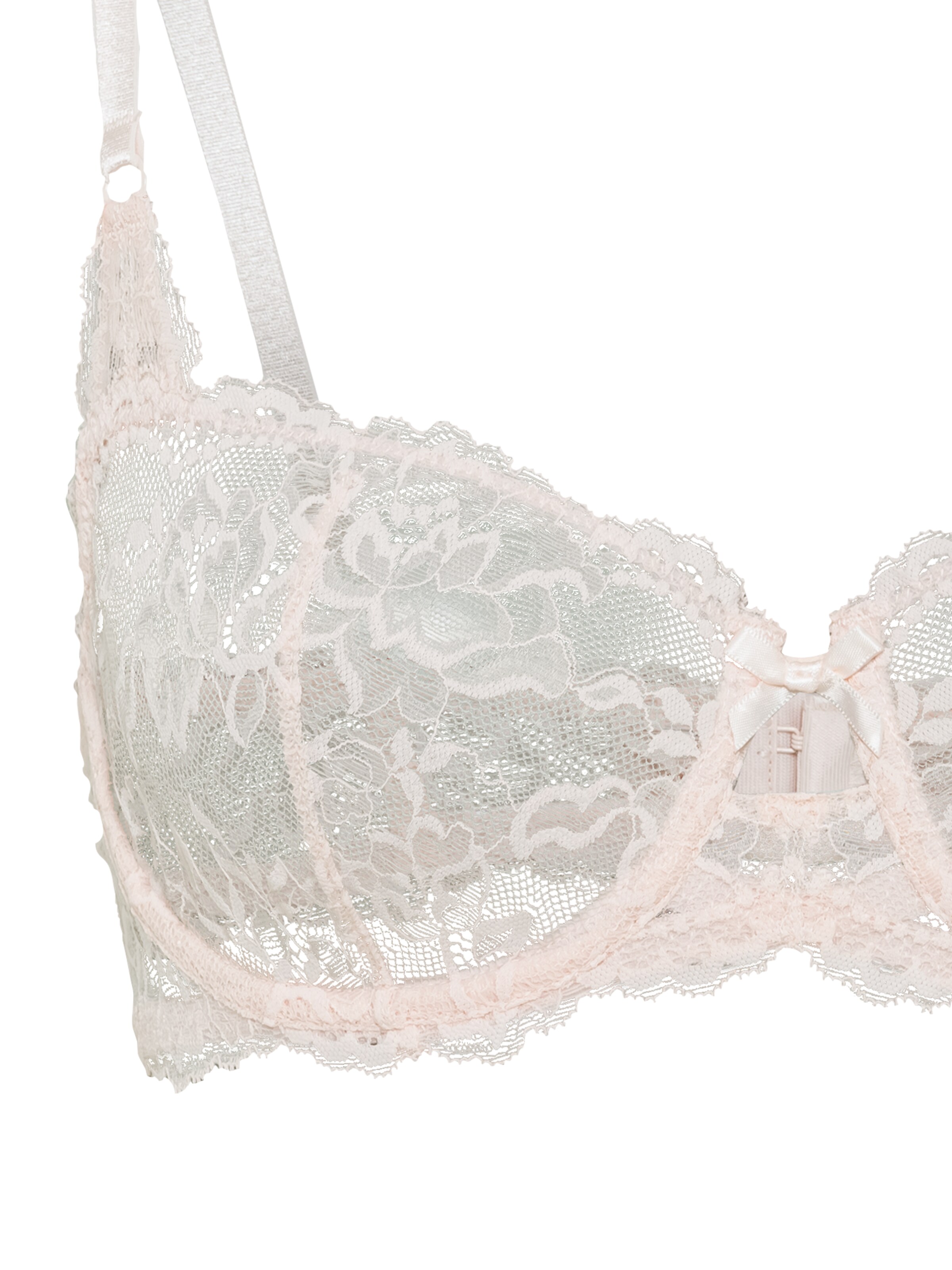 LASCANA Балконет Бюстгальтер в Бежевый