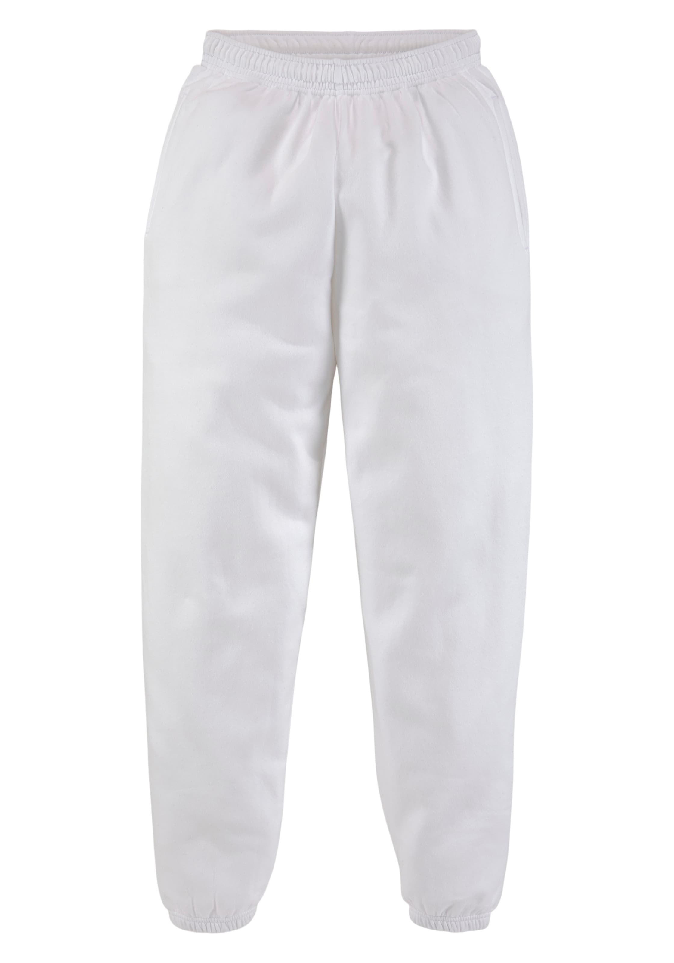 FRUIT OF THE LOOM Pants in White: front