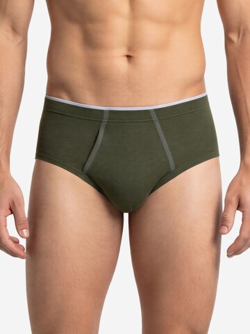 CON-TA Long underpants 'Basic' in Green