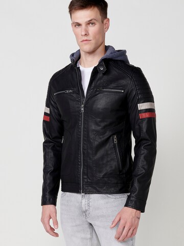 Veste mi-saison KOROSHI en noir