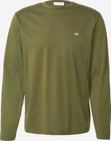 T-Shirt GANT en vert : devant