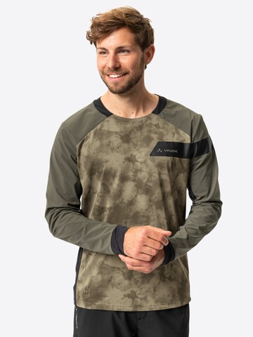VAUDE Functioneel shirt 'Moab' in Groen: voorkant