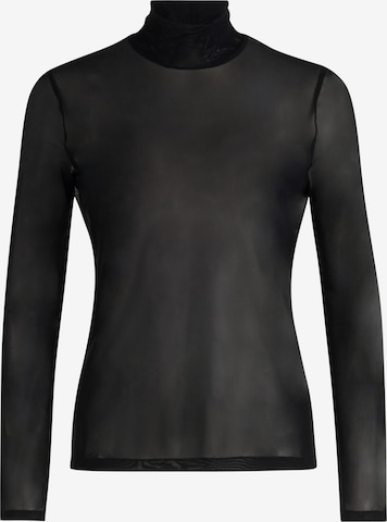 Vera Mont Basic Shirt mit Turtle Neck in Schwarz: predná strana