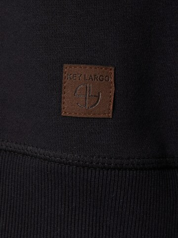 Key Largo Sweatshirt 'KLACCEPT' i svart