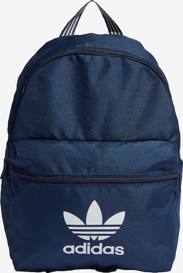 ADIDAS ORIGINALS Rugzak 'Adicolor' in de kleur Navy / Wit, Productweergave