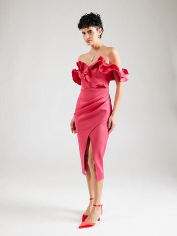Lipsy Cocktail dress in Pink: front