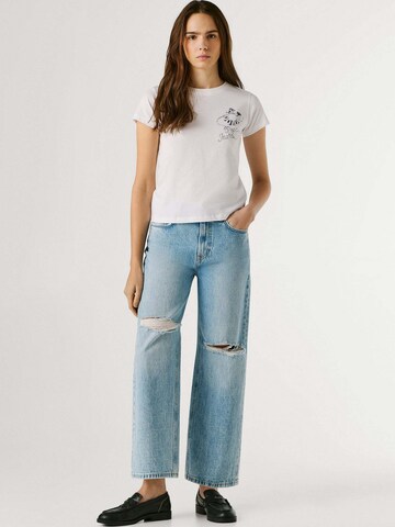 Pepe Jeans Shirt 'Nancy' in Wit