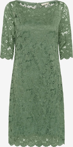 Cream Dress 'Pria' in Green: front