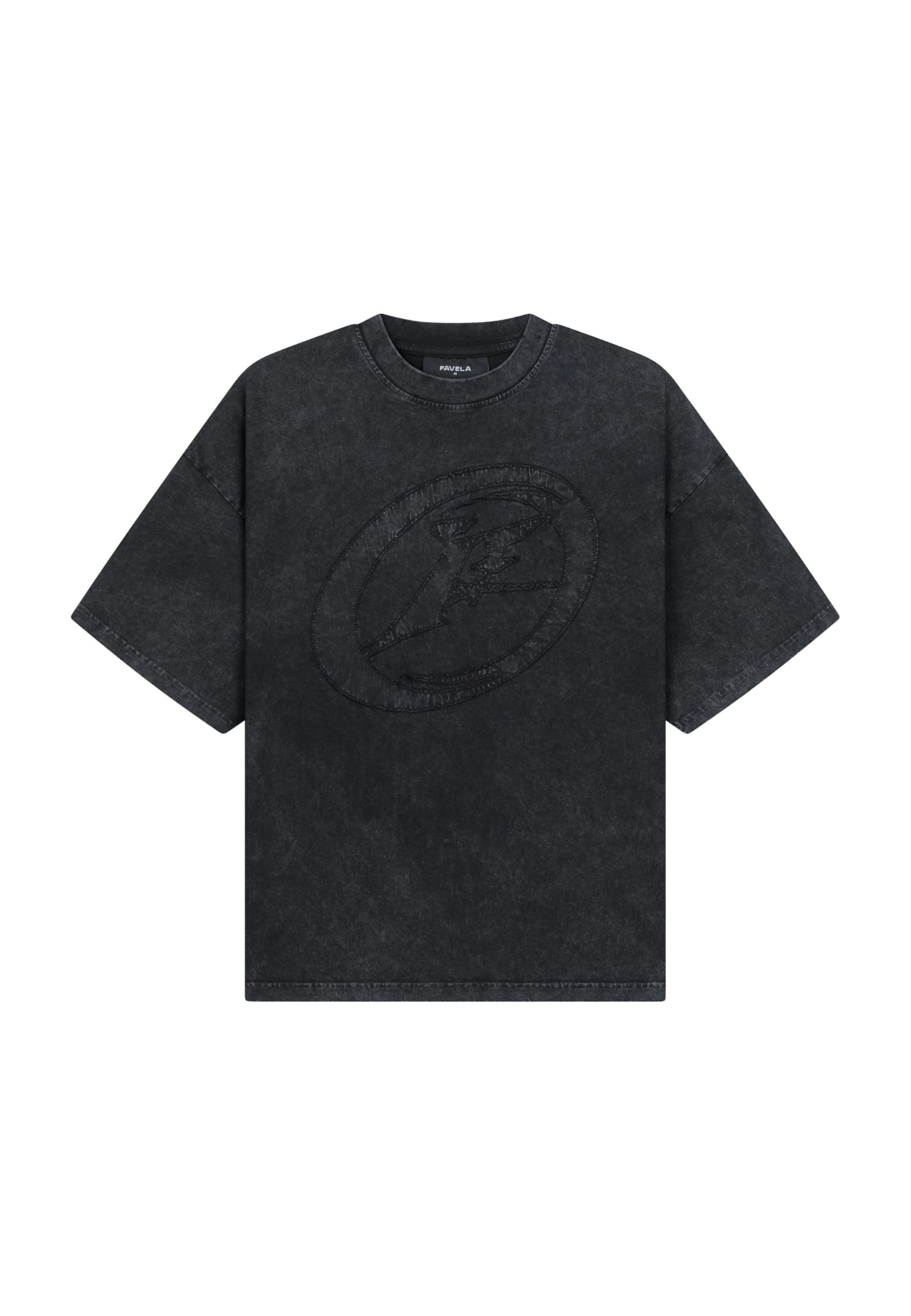 FAVELA T-Shirt in Schwarz: Vorderseite