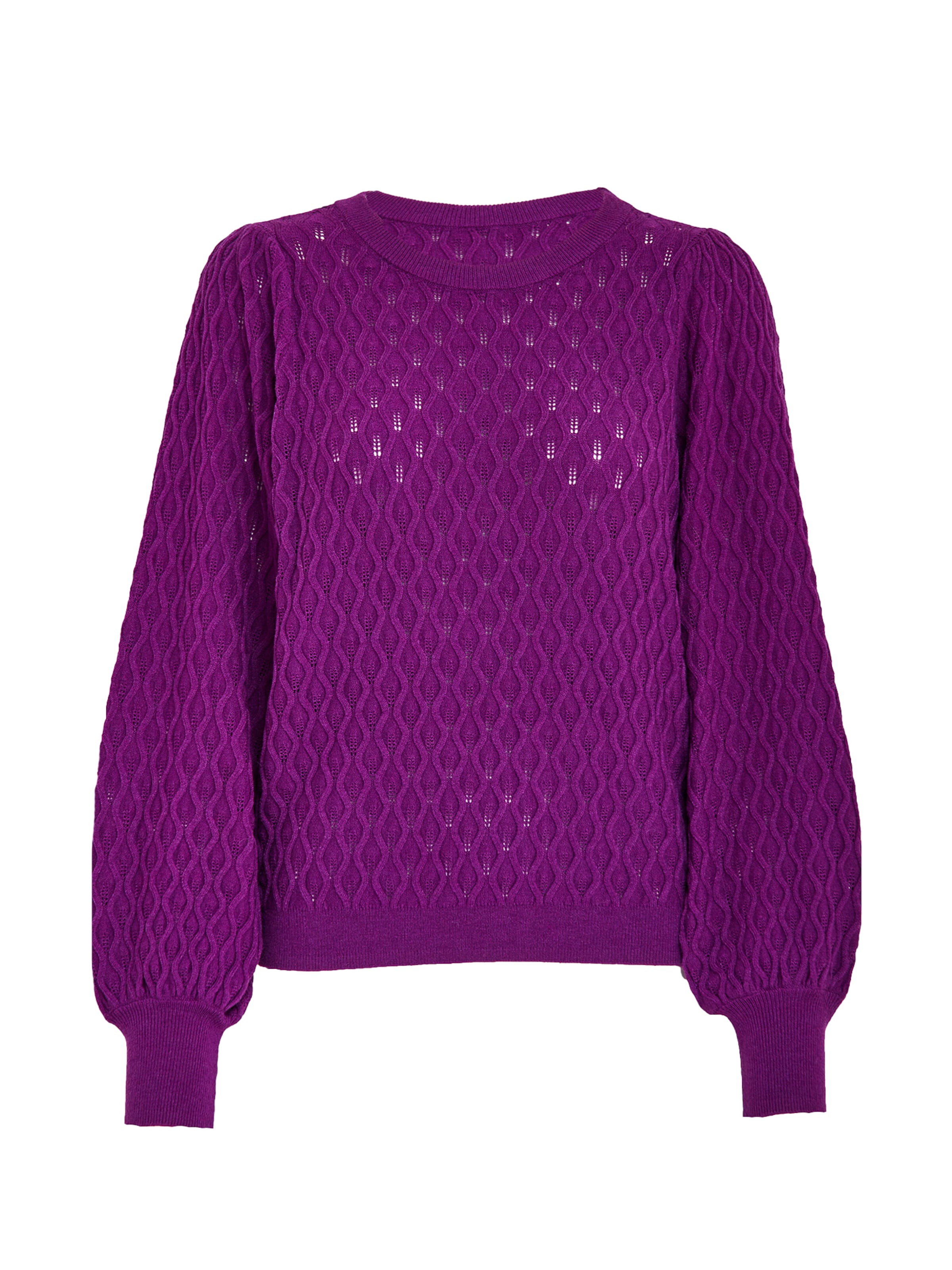Peppercorn Pullover 'Rosalia' in Lila: Vorderseite