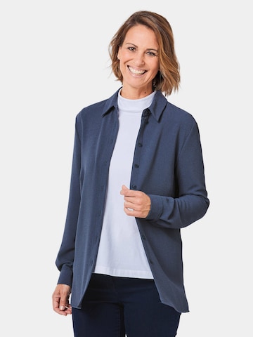 Goldner Blouse in Blauw: voorkant