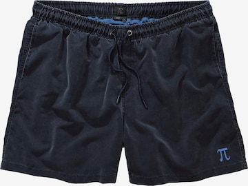 Shorts de bain JAY-PI en bleu : devant