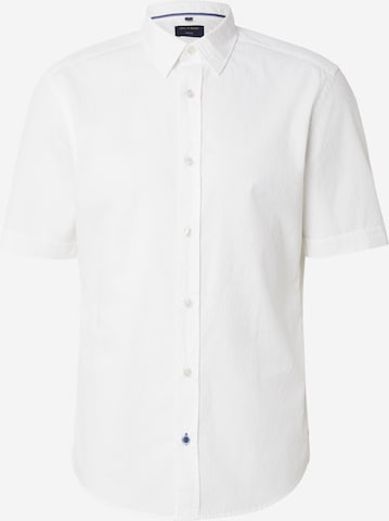 Chemise OLYMP en blanc : devant