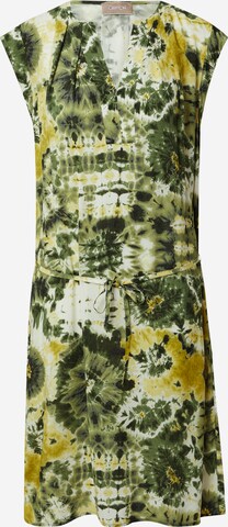 Cartoon Dress in Green: front