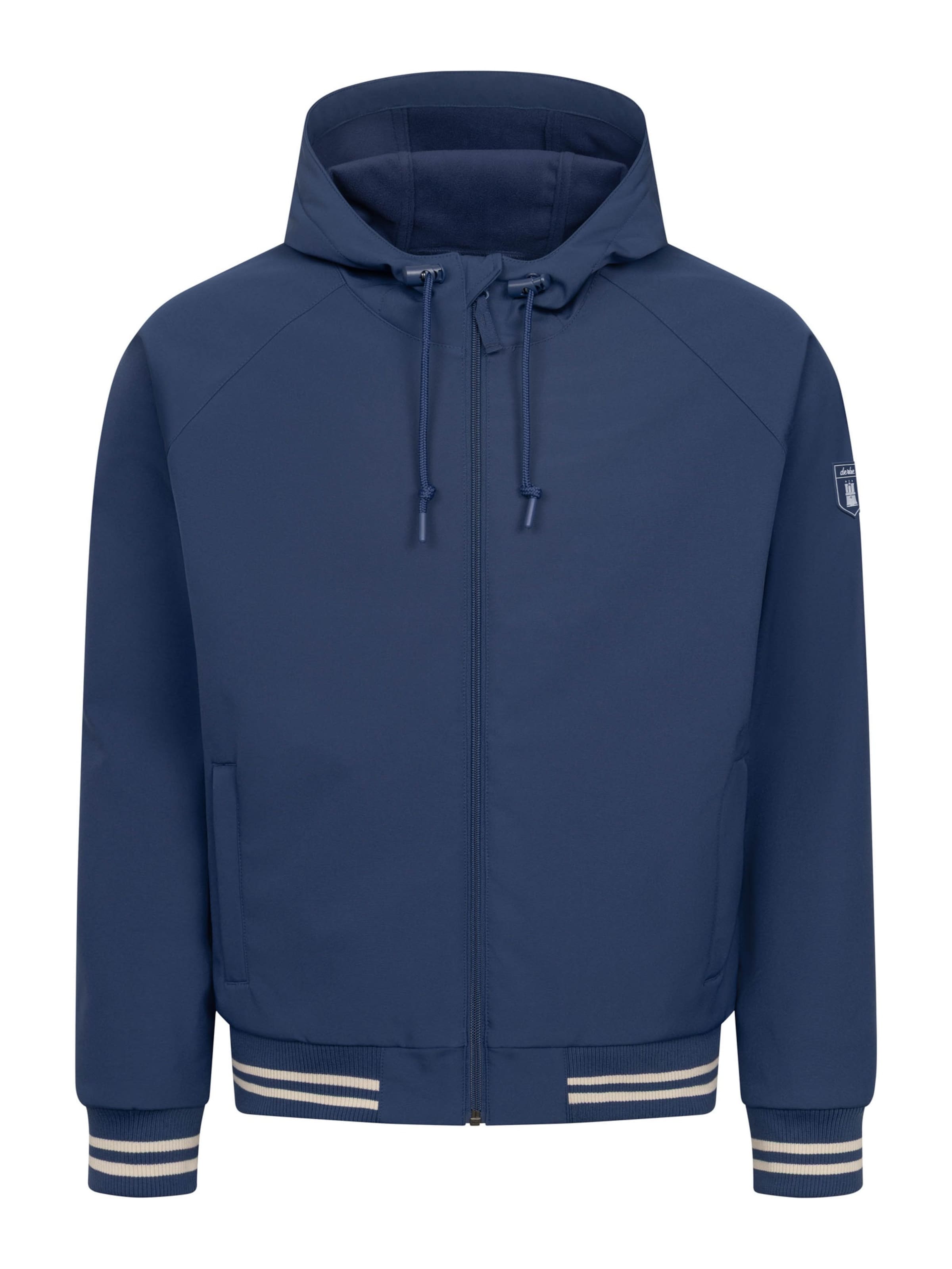 Derbe Performance Jacket 'Helgoby' in Blue: front