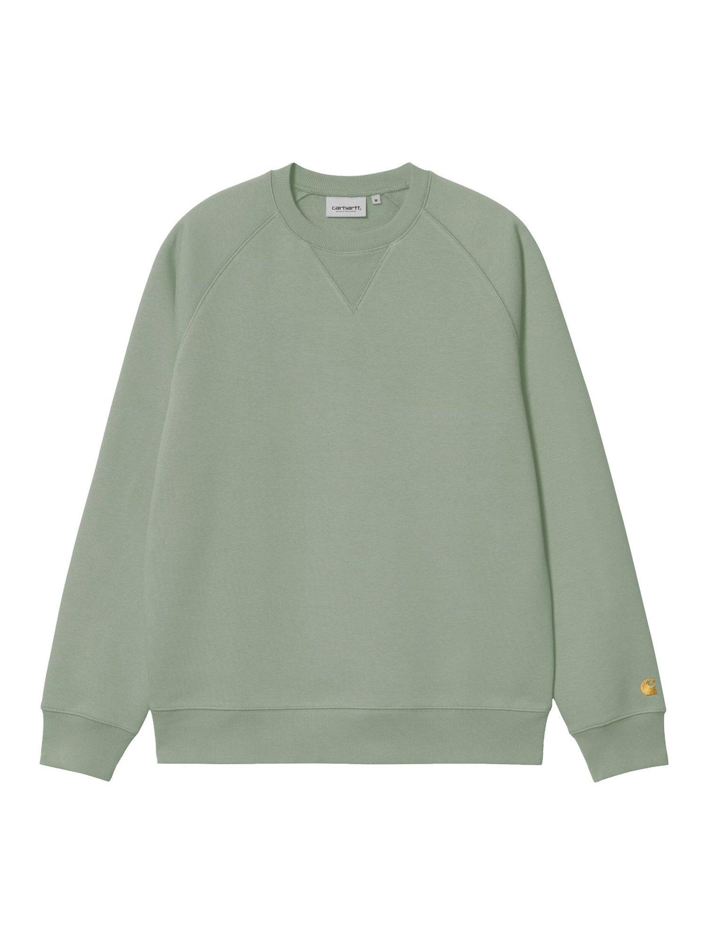 Carhartt WIP Pullover 'Chase'‌‌ in Grün: Vorderseite