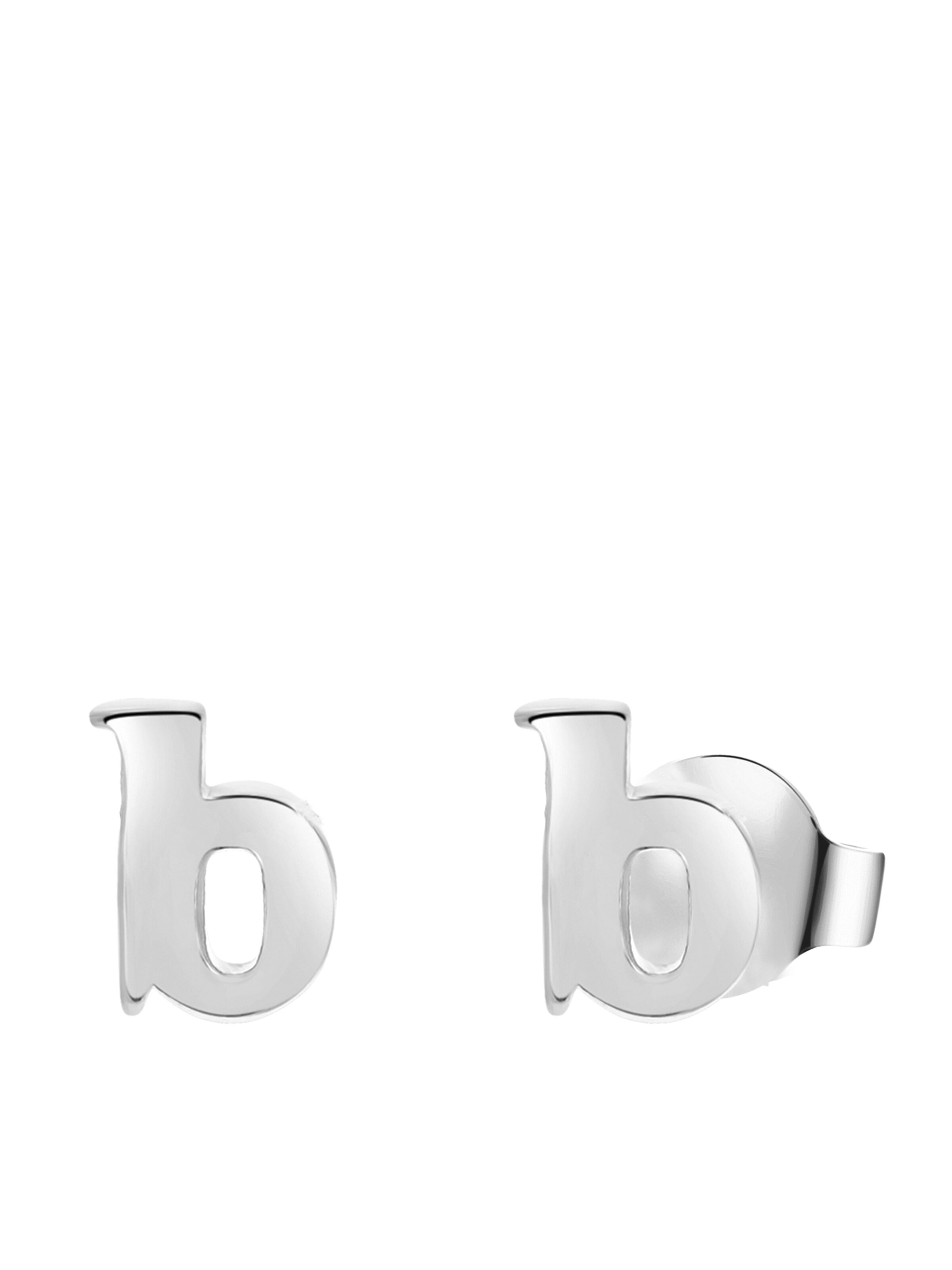 Lucardi Oorbellen in Zilver: voorkant