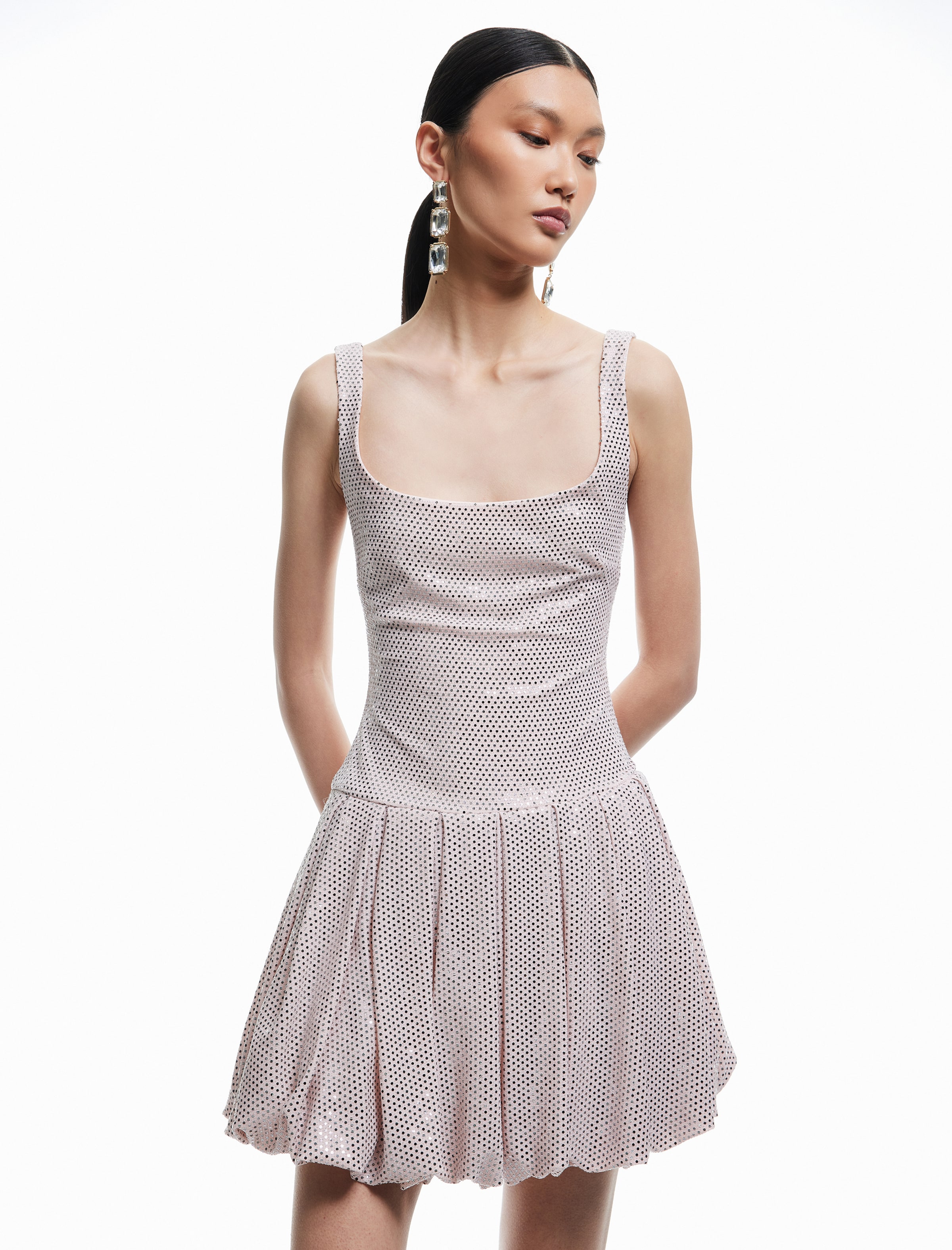 Koton Cocktail dress in Pink: front