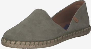 VERBENAS Espadrilles 'Carmen' in Groen: voorkant