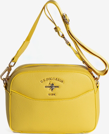 U.S. POLO ASSN. Umhängetasche in Gelb: Vorderseite