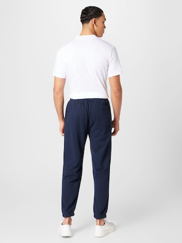 Abercrombie & Fitch Zwężany krój Spodnie w kolorze niebieski
