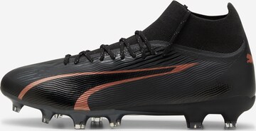 PUMA - Zapatillas de fútbol 'ULTRA PRO' en negro: frente