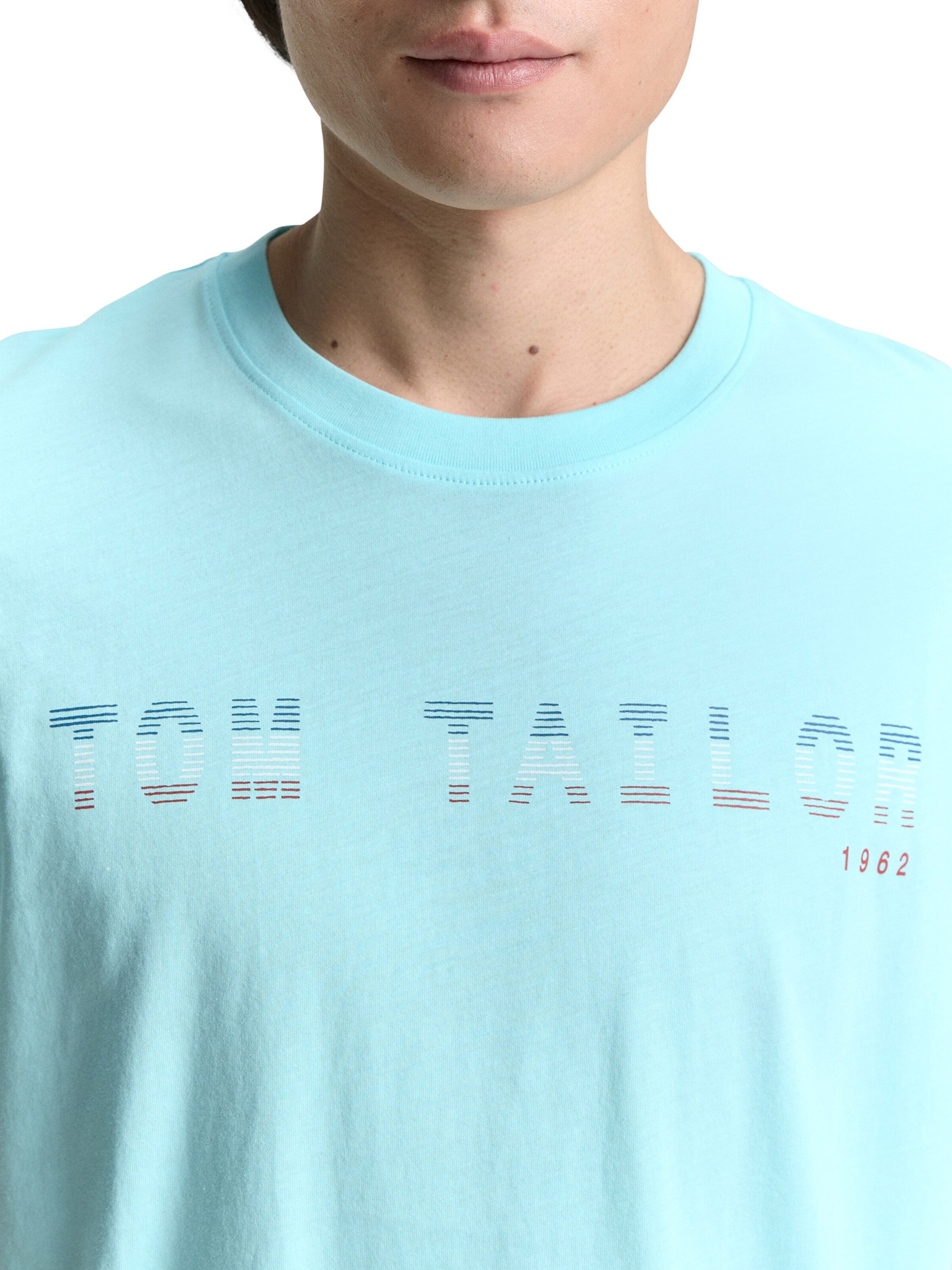 TOM TAILOR T-Shirt in Blau