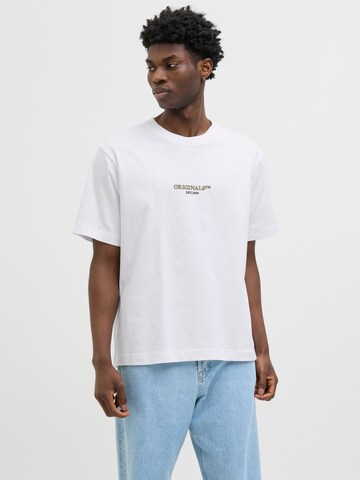 JACK & JONES Shirt 'JORIslington' in White: front