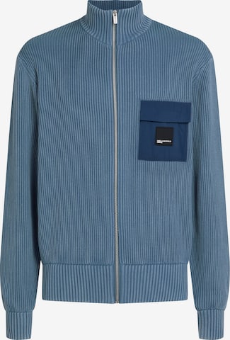 mėlyna KARL LAGERFELD JEANS Kardiganas: priekis