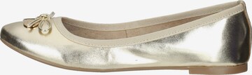 SCAPA Ballet Flats in Gold