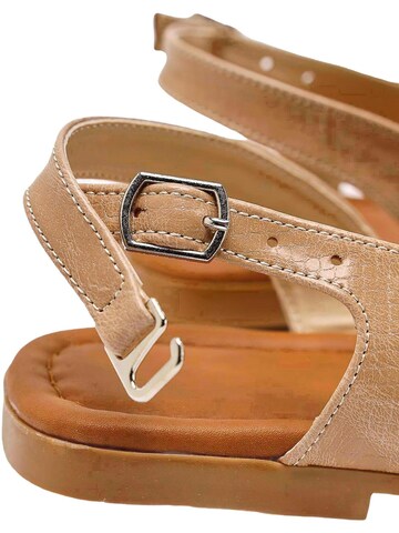 Limoya Sandale 'Almina'‌ in Beige