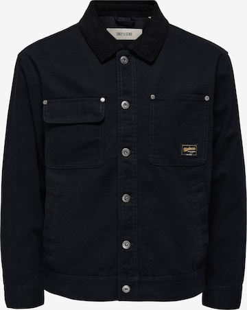Only & Sons Overgangsjakke 'ONSTimber' i sort: forside