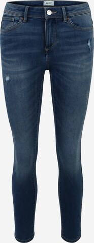 Skinny Jean 'WAUW' Only Petite en bleu : devant