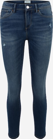 Only Petite Skinny Jeans 'WAUW' in Blauw: voorkant