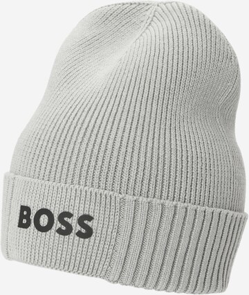BOSS Beanie 'Asic' in Grey: front
