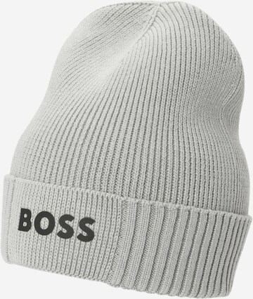 Bonnet 'Asic' BOSS en gris : devant