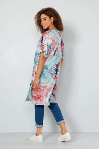 MIAMODA Blouse in Blue: front