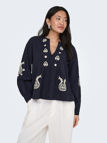 Camicia da donna 'ONLMoon' di ONLY in blu