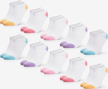Occulto Socks 'Maja' in White: front